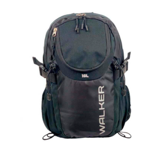 Walker Schulrucksack Flow Kunstfaser schwarz