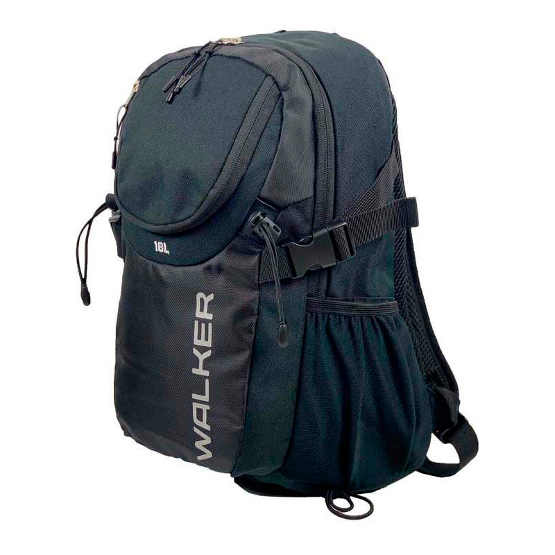 Walker Schulrucksack Flow Kunstfaser schwarz – Bild 3